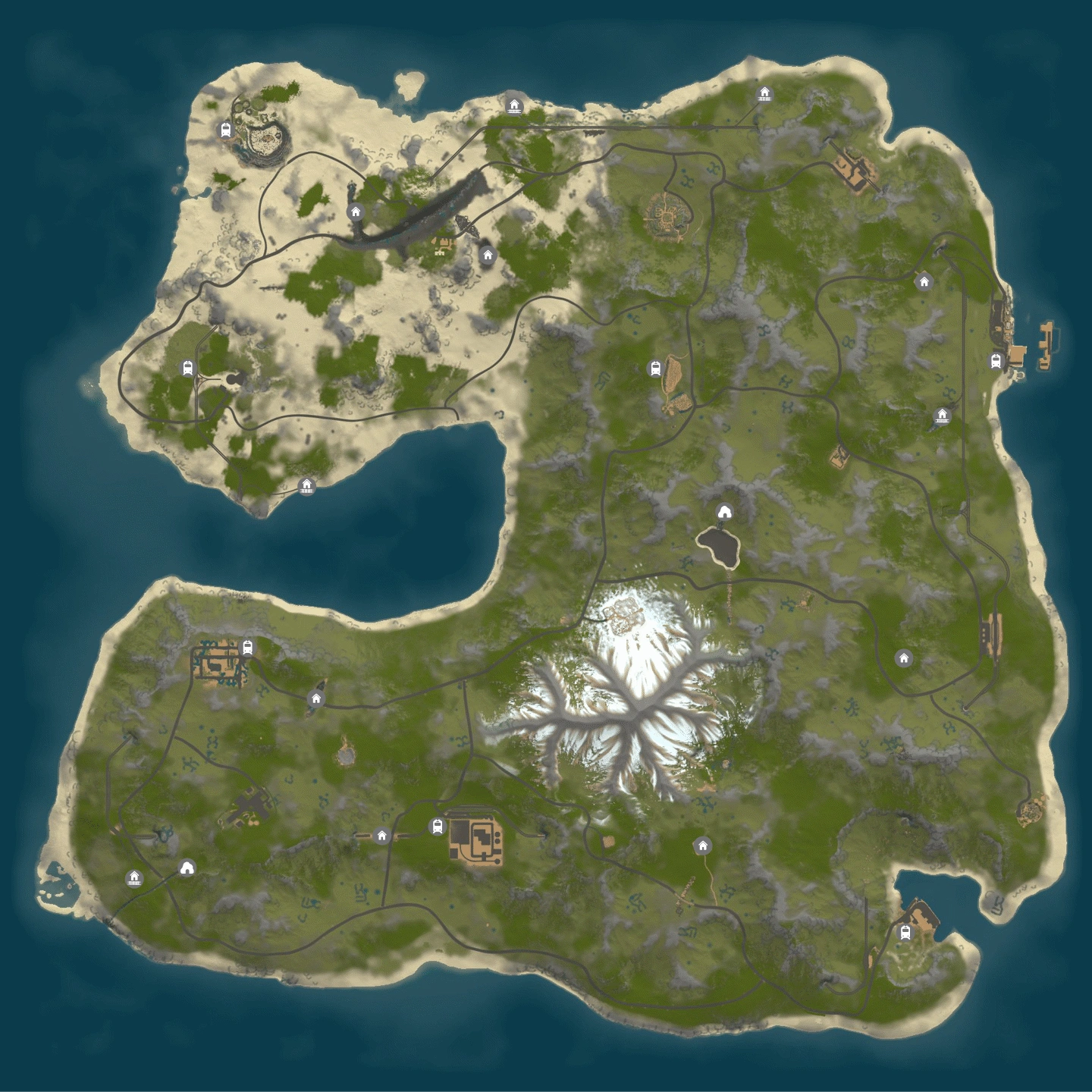Sorrowfell Isles Map