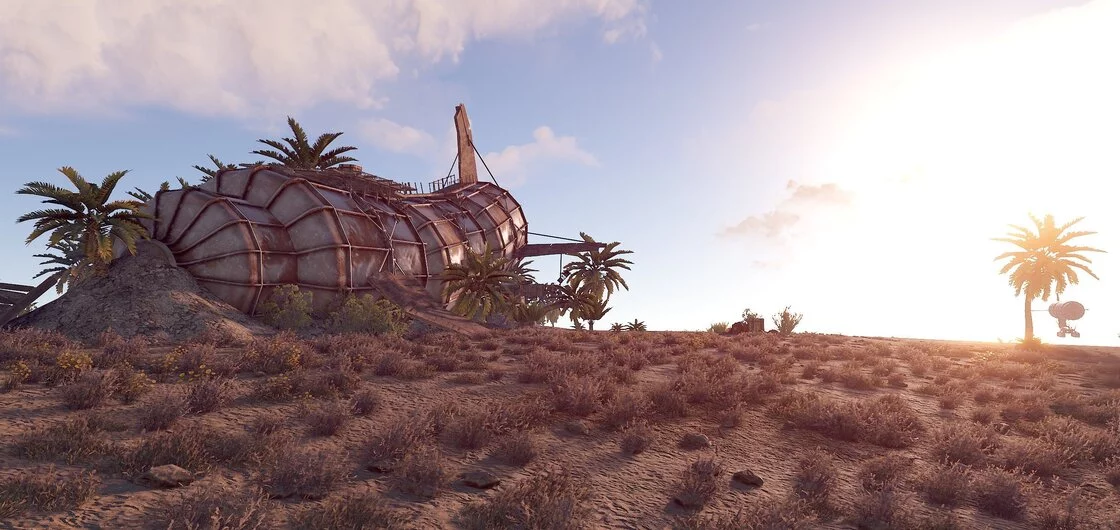 Crashed Airship