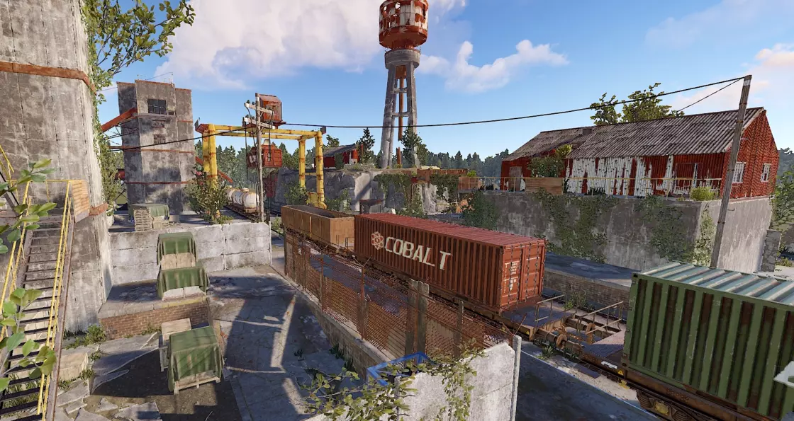 Mini Train Yard