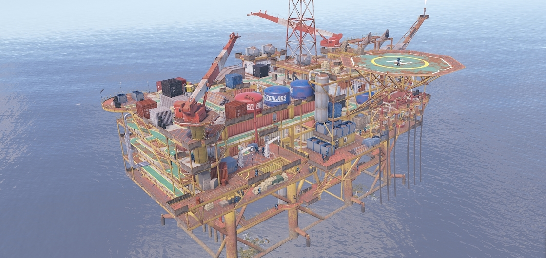 Oil Rig Large
