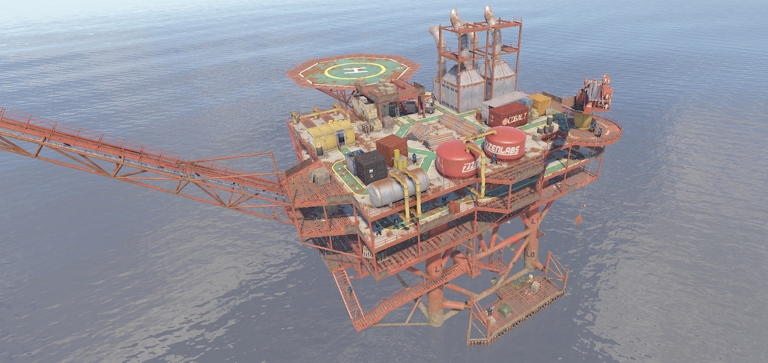 Oil Rig Small